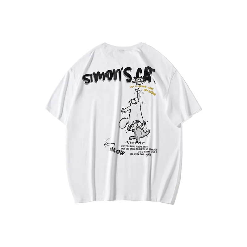 EPTISON XIMENGDEMAO Straight T-Shirt Unisex-4