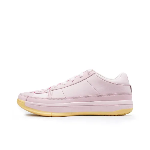 Serious Player Only Cushioned Slip Resistant Abrasion Resistant Low Top Basketball Shoes Unisex Pink