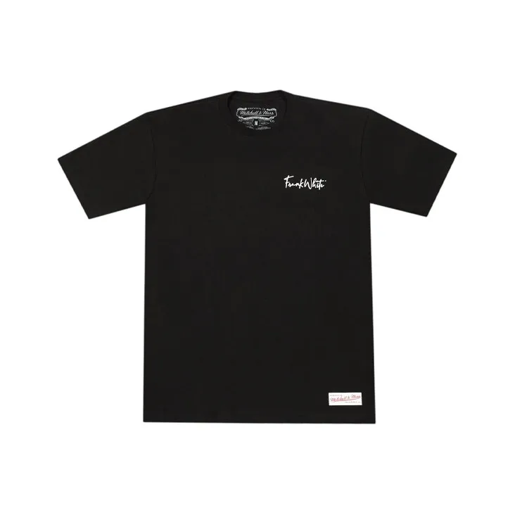 Mitchell & Ness x Frank White T Shirt Unisex Black-0