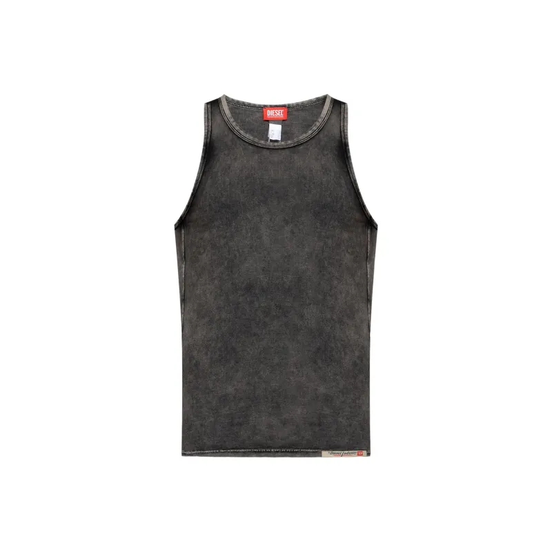 DIESEL Tank Tops Men Black-0