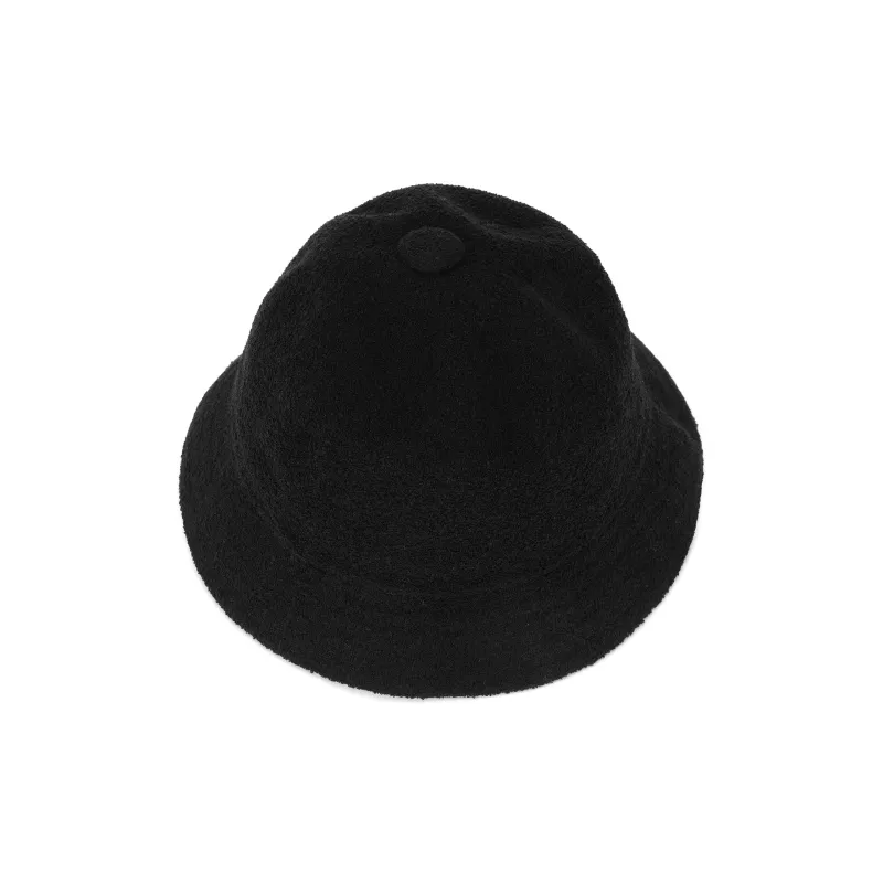 KANGOL Acrylic Bucket Hats Unisex Black-3