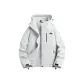 Silver Snow Gray[Single Windbreaker Jacket]