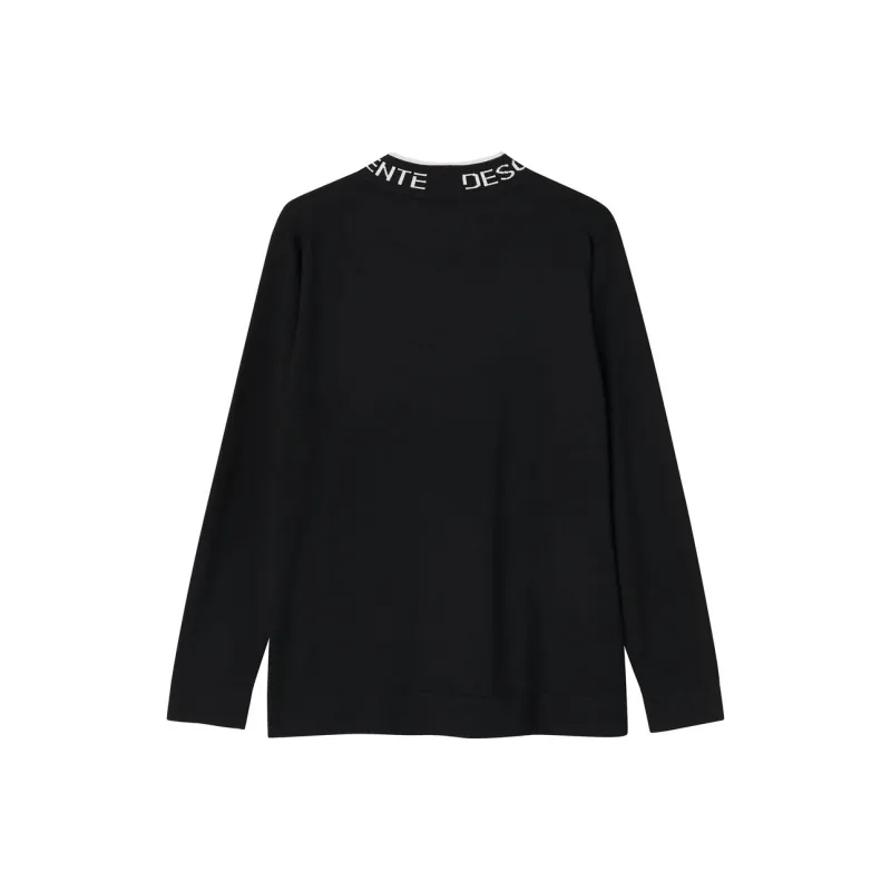 DESCENTE GOLF Sweater Men's Black-1