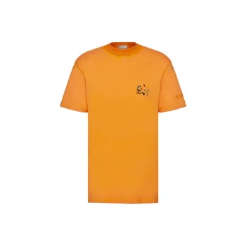 DIOR Quarterly New Products T-Shirts Men Yellow