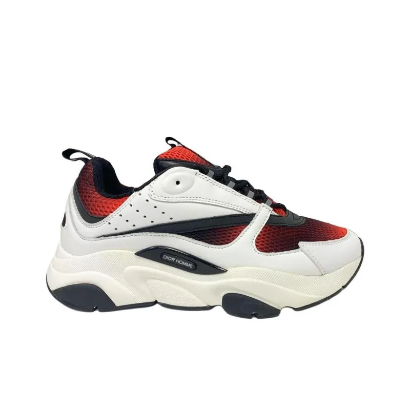 DIOR B22 Low Top Casual Shoes Men's White-1
