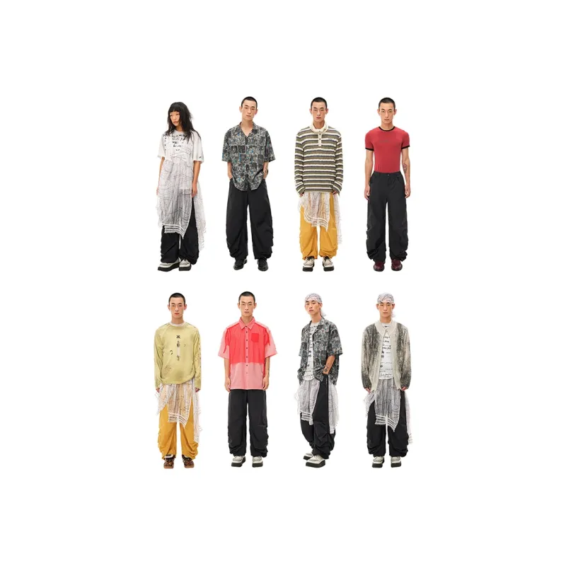 WULISHAONIAN Casual Pants Unisex-5