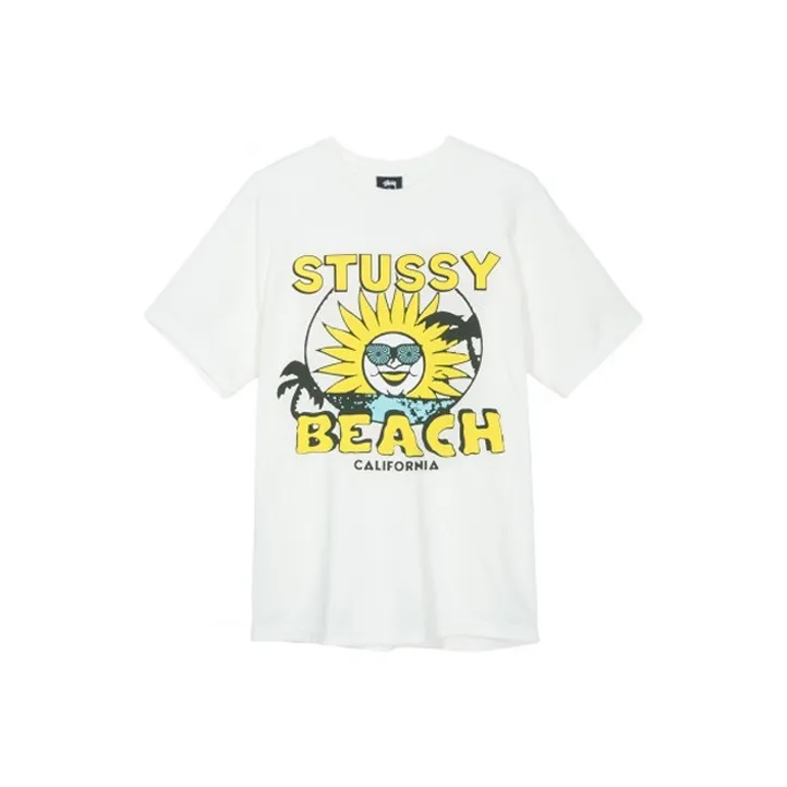 Stussy T Shirts Unisex Beige-0