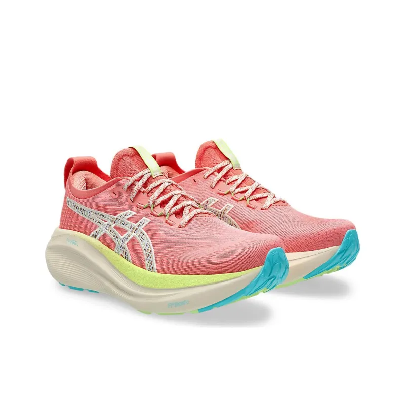 Asics Gel Nimbus 27 Tr Nature Bathing Guava Women's-2