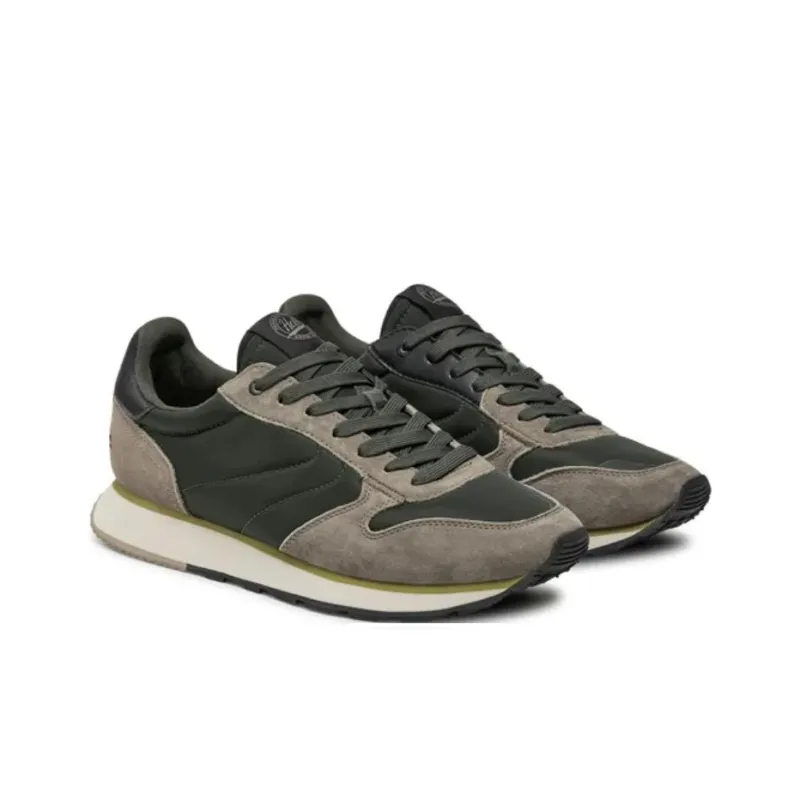 HOFF Anti Slip Wear Resistant Low Top Casual Shoes Men's Black Gray Color-2