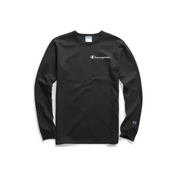 Champion T Shirt US Version Unisex Black