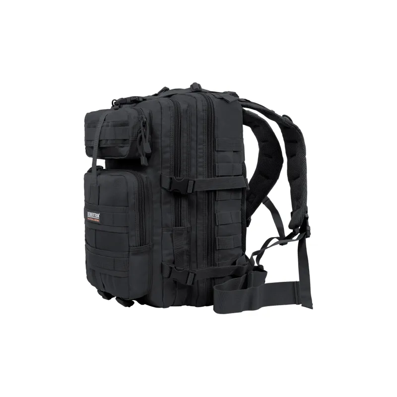 Seibertron Polyester Backpack Regular Unisex Black/Brown-1
