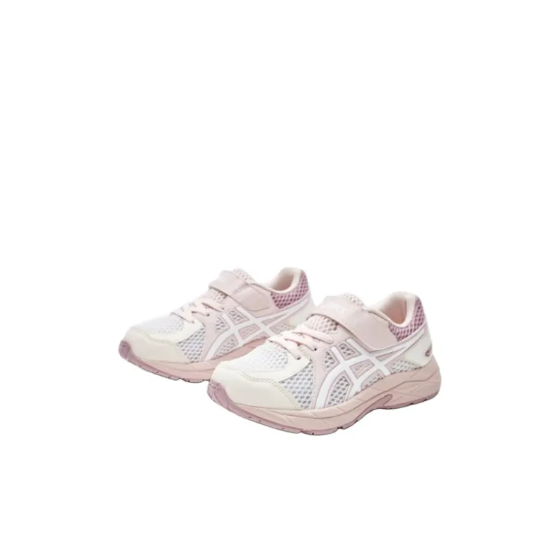 Asics Contend Jog Slip Resistant Cushioning And Breathable Low Top Running Shoes Light Pink Kids'-2