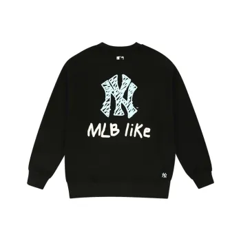 MLB Like Series Sweatshirts Unisex Black