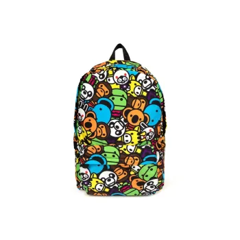 BABY MILO STORE BY A BATHING APE Fabric Backpack Regular Unisex Multicolor