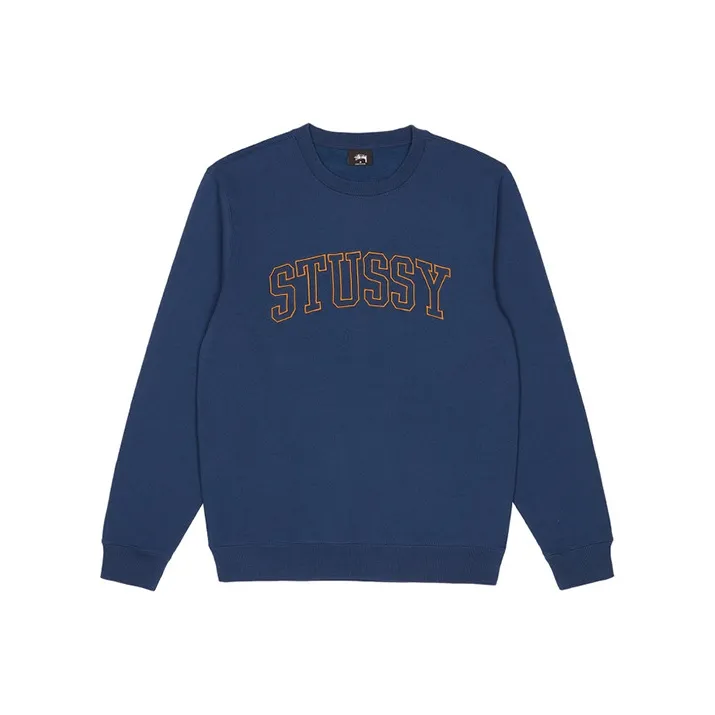 Stussy Outline Applique Crew-10