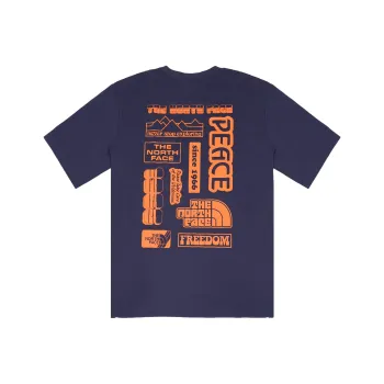 THE NORTH FACE T Shirt Unisex Navy Blue