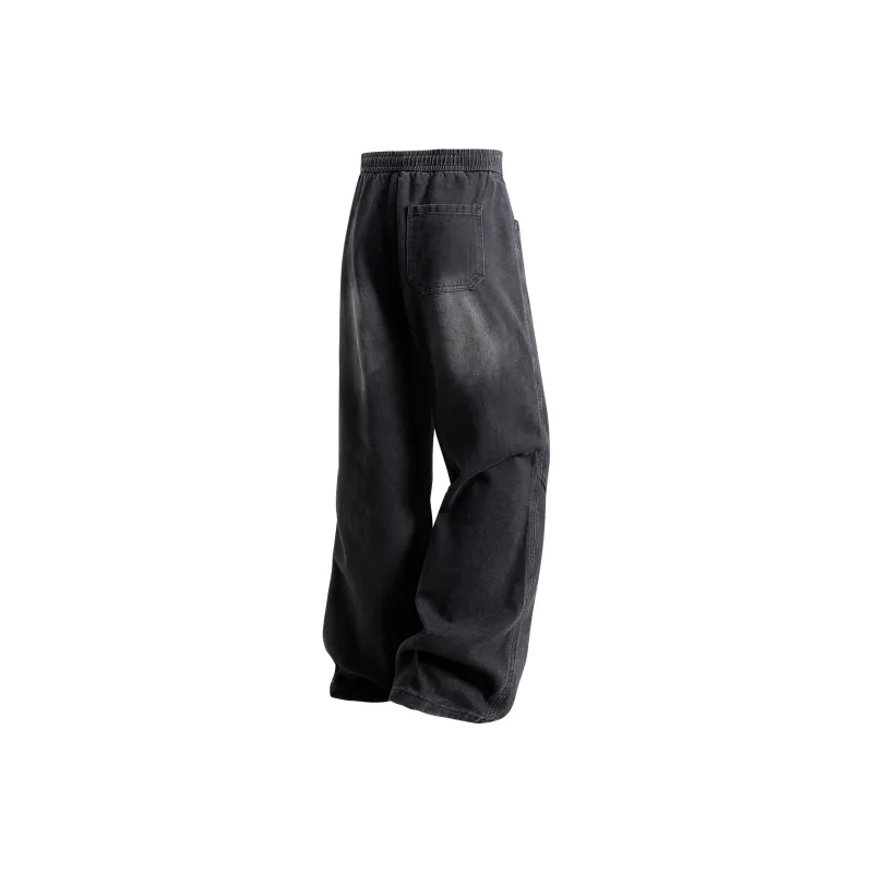 BOTH PLAY Jeans Unisex Black Gray Color-1