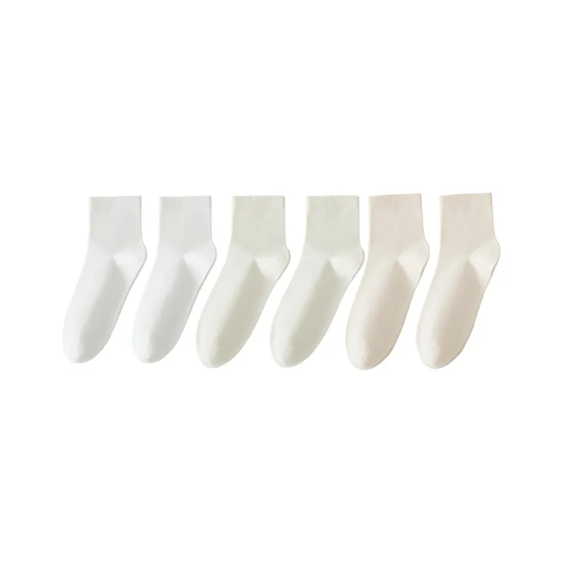 Lan Miao Mid Calf Socks Women's 6 Pack-0