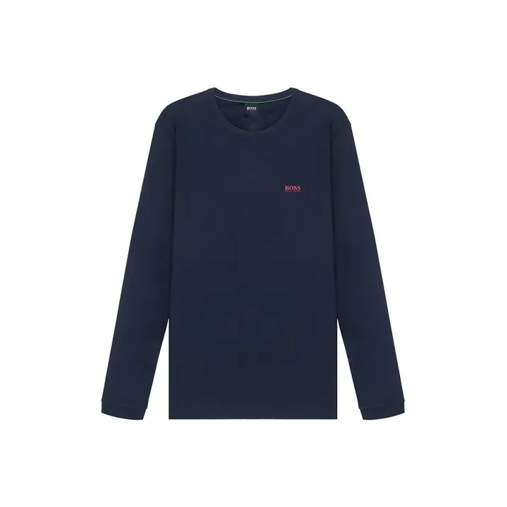HUGO BOSS T Shirts Men Marine Blue-0