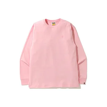 Bape A BATHING APE Head One Point L/S Tee