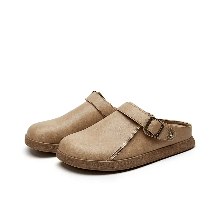 DAPHNE Rubber Sole Abrasion Resistant Wrap toe Slippers Women's-5