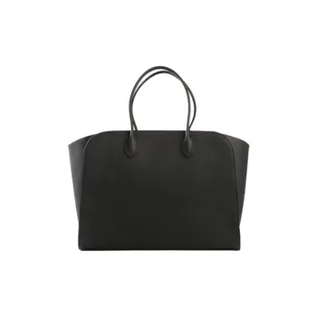 THE ROW Grain Calfskin Handbag Unisex Black