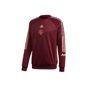 Adidas MANCHESTER UNITED THEATRE OF DREAMS Sweatshirts Men Dark Reddish Purple