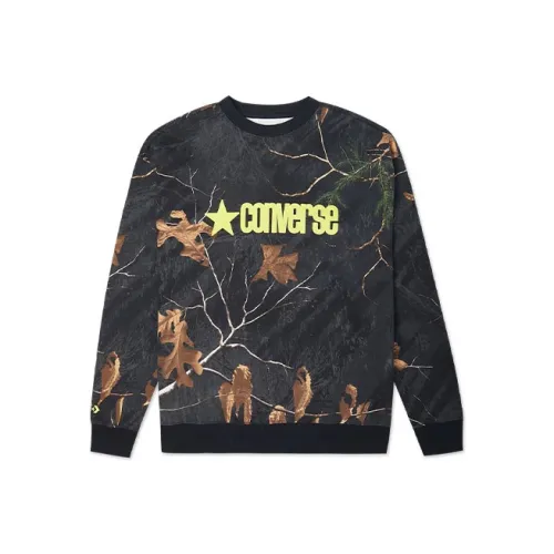 Converse Realtree Sweatshirt Men's Black Camouflage