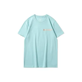 LiNing T Shirts Men Mist Blue