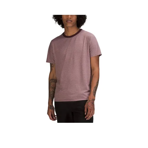 Lululemon The Fundamental T-Shirts Men Red