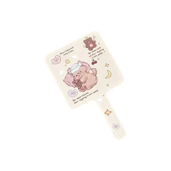 FANHUASENLIN Cartoon HD Portable Foldable Mirror