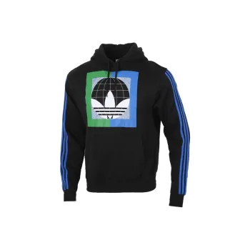 Adidas Originals GLOBE HOODIE Sweatshirts Men Black