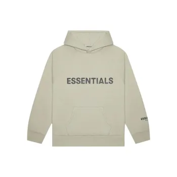 Fear Of God Essentials 3D Silicon Applique Pullover Hoodie