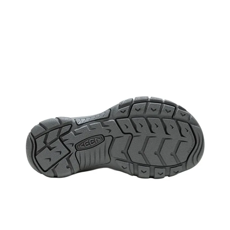 KEEN Newport H2 Abrasion Resistant River Trekking Shoes Women's Silver Gray-3
