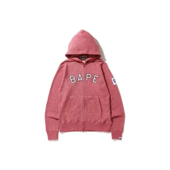 A BATHING APE Melange Full Zip Hoodie