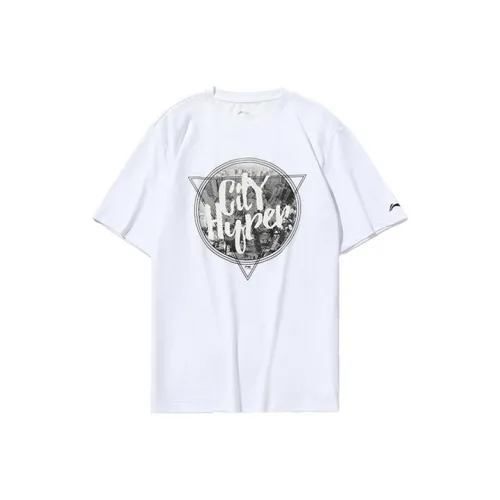 LINING T Pro halv Men White