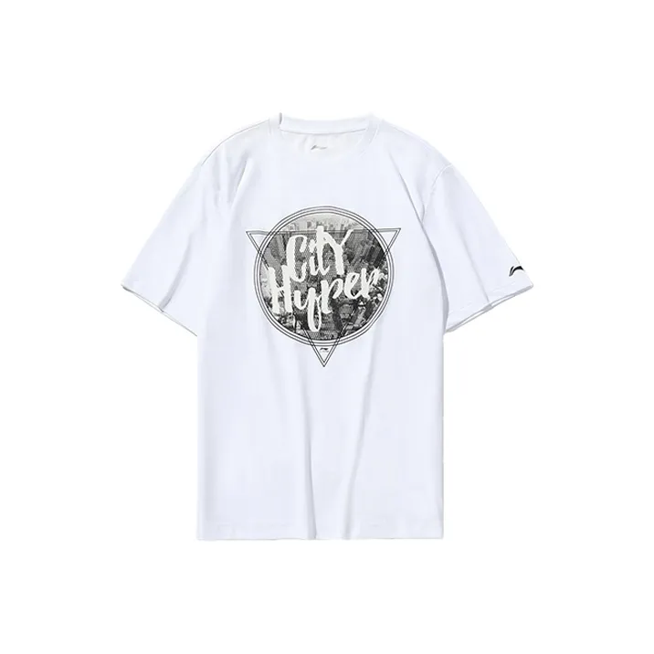 LINING T Shirts Men White-0