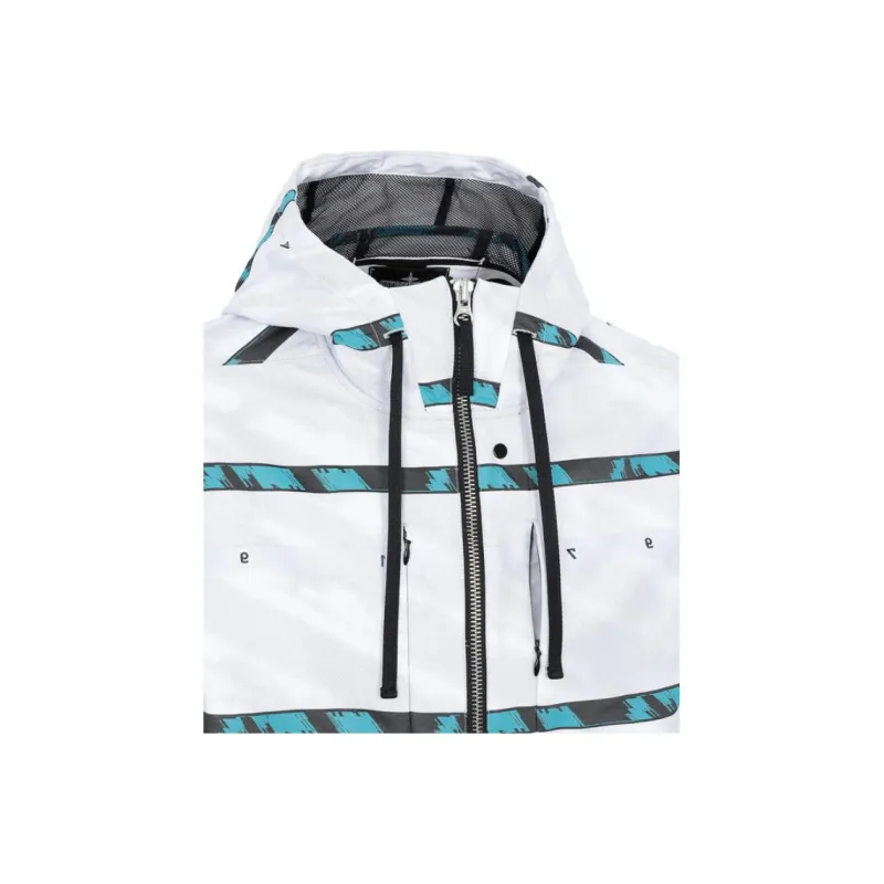 STONE ISLAND Jackets Men White-3