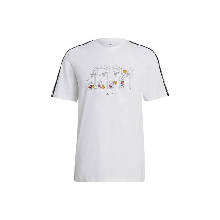 Disney X Adidas T Shirts Men White-0