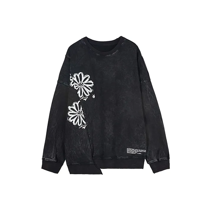 CONKLAB Crew Neck Loose Fit Regular Sweatshirt Unisex-0