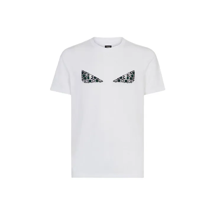 FENDI T Shirts Men White-0