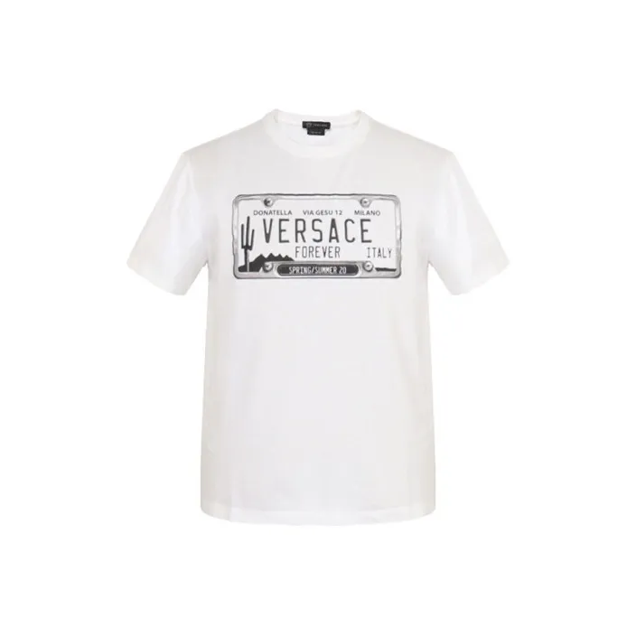 VERSACE VERSACE T Shirt Men's Ecru-0