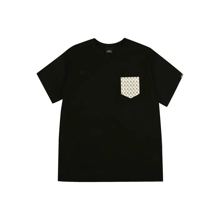 MLB Old Flower T Shirt Unisex Black-0