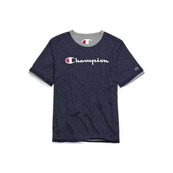 Champion T Shirt US Version Unisex Navy Blue