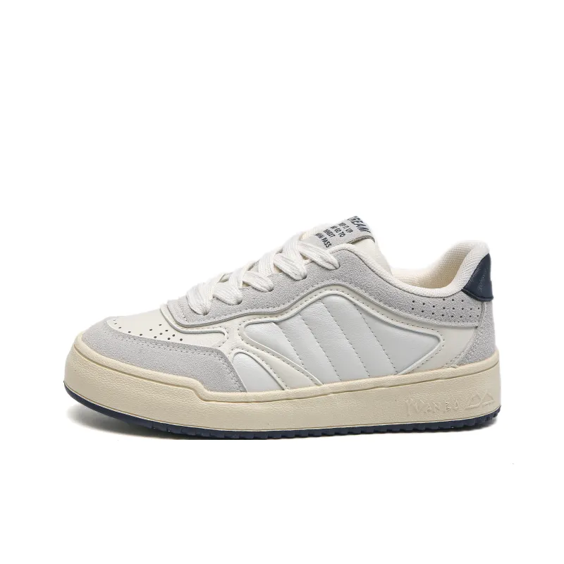 Alan Vincent Anti Slip Wear Resistant Low Top Skateboard Shoes Women's-0