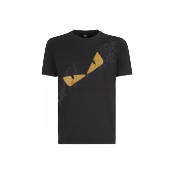 FENDI T Shirts Men Black