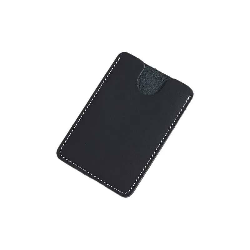 OUZIHUANG Top Grain Cow Leather Card Holder Mini Unisex Multicolor-1