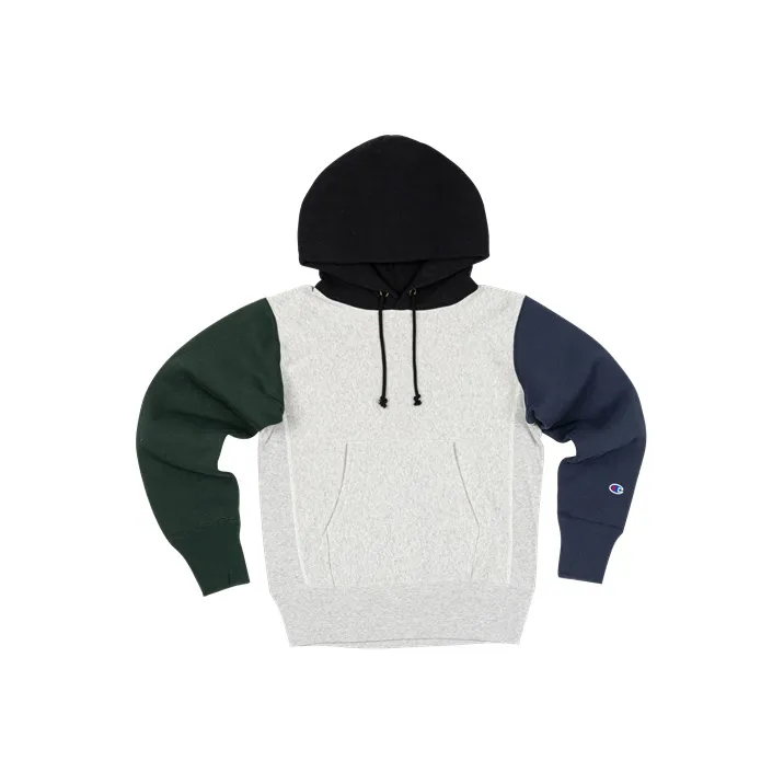 Champion Sweatshirts Men Gray Patchwork-0