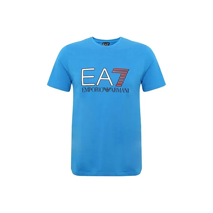 EMPORIO ARMANI EA7 T Shirt Men's Blue-0
