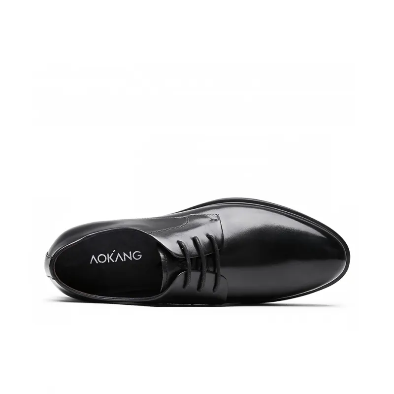 AOKANG Dress Shoes Men Low Top None-5